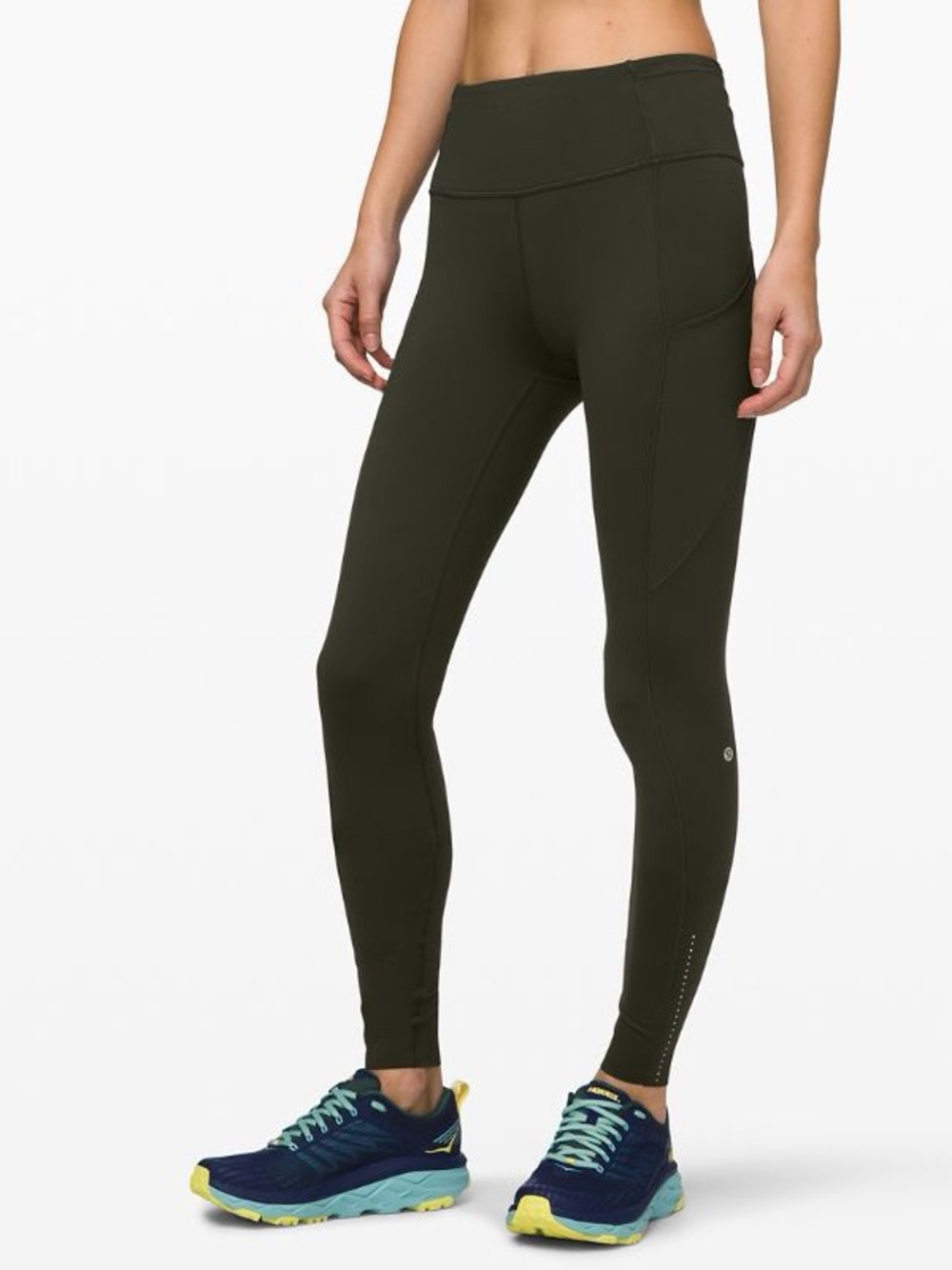 Lululemon Fast and Free High-Rise Tight 28” Dark Olive